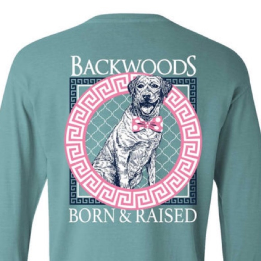 Backwoods Born And Raised Dog T-shirt